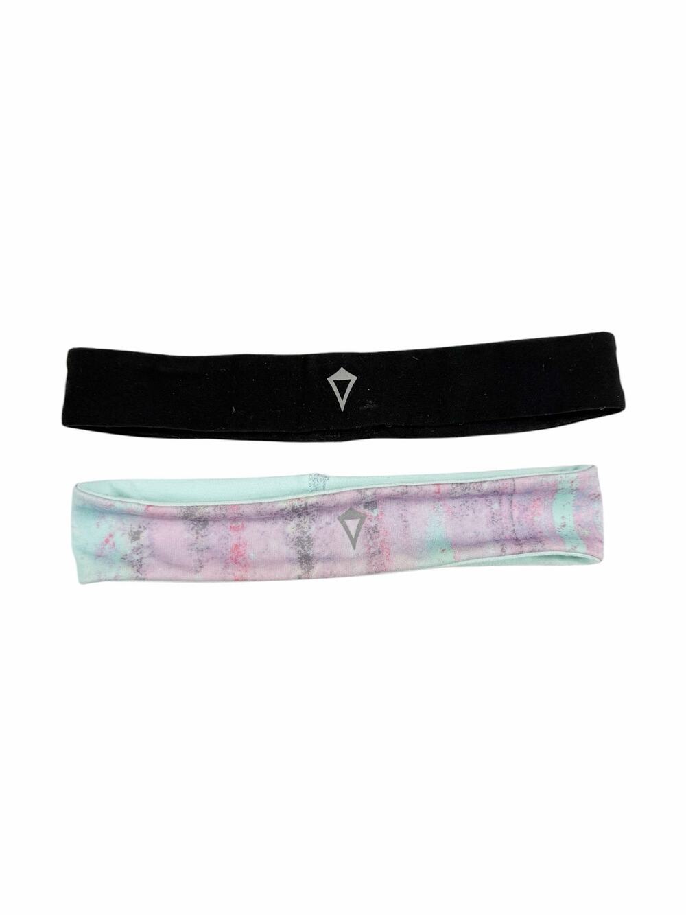 Ivivva by Lululemon Athletic Headband Lot Black Pastel Tie Dye Girls